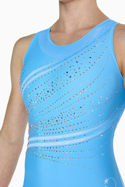 Little Stars Leotards - Azalea Light Blue