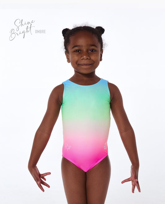 Little Stars Leotards - Ombre Rainbow