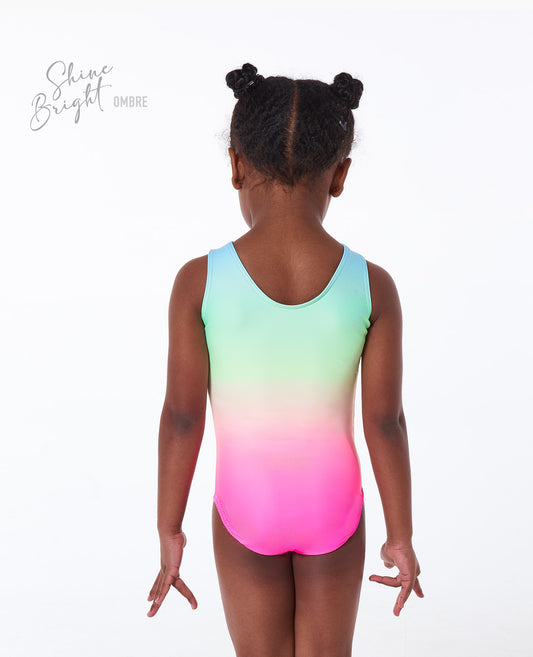 Little Stars Leotards - Ombre Rainbow