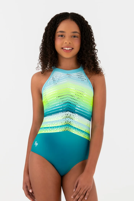 Sylvia P - Lime Jelly Leotard